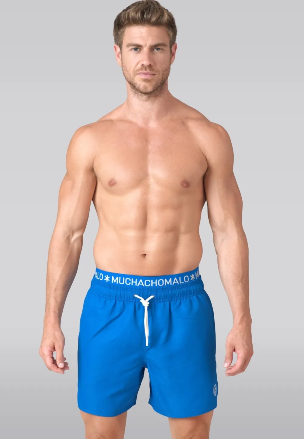 Heren zwembroek blauw-Muchachomalo Discount