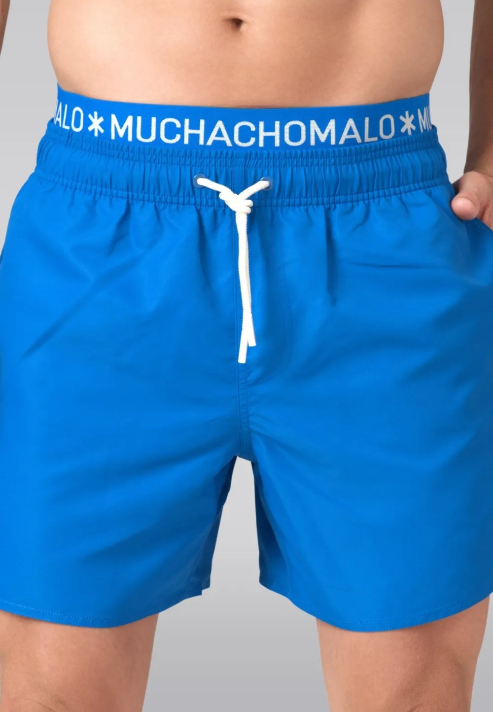 Heren zwembroek blauw-Muchachomalo Discount