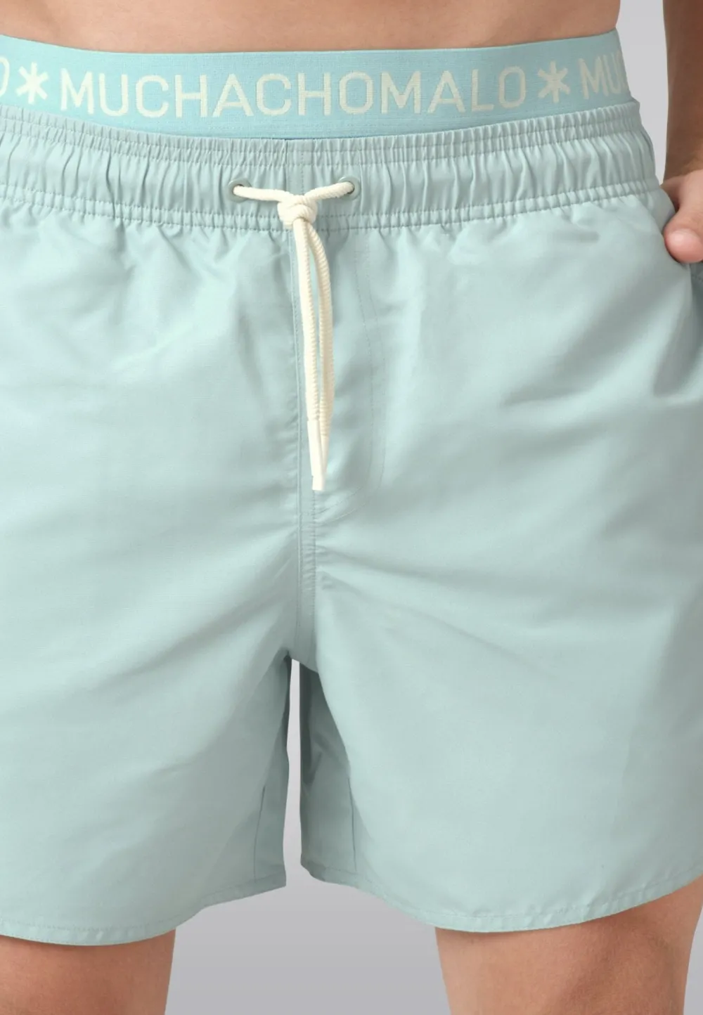 Heren zwembroek blauw-Muchachomalo New