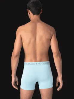 Heren Zwembroek Lichblauw + Gratis Microfiber boxershort-Muchachomalo Hot