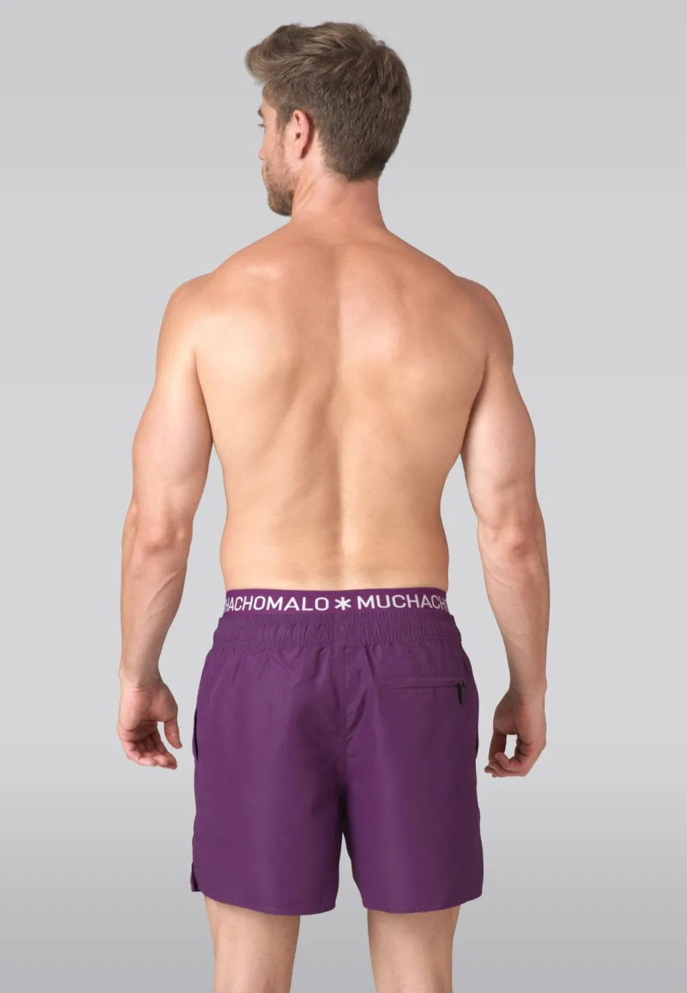 Heren zwembroek paars-Muchachomalo Outlet