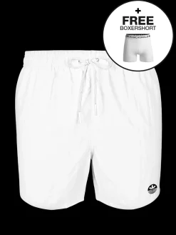 Heren zwembroek wit-Muchachomalo Online