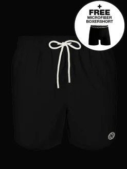 Heren zwembroek zwart-Muchachomalo Discount