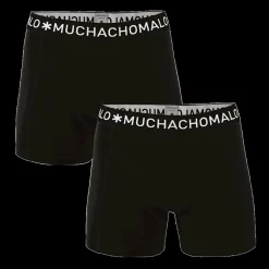 Jongens 2 pack Boxershorts Effen-Muchachomalo Clearance