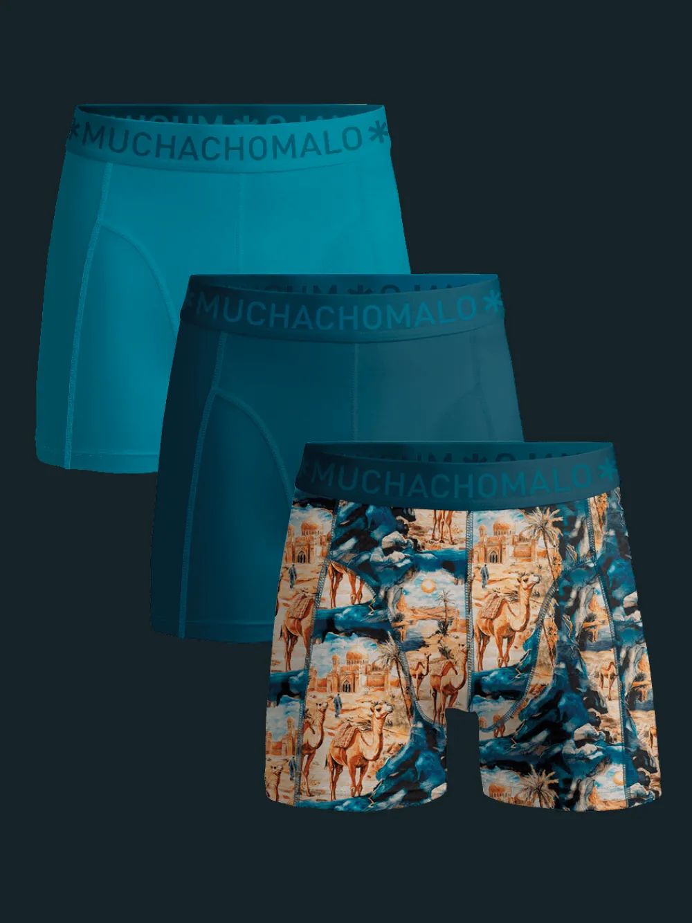 Jongens 3-pack Boxershorts-Muchachomalo Sale