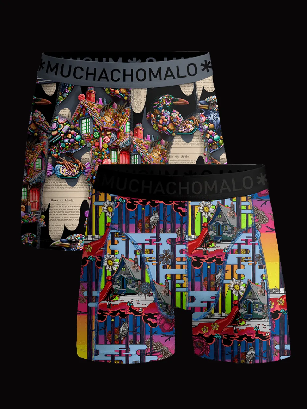 Jongens 2-pack Boxershorts Redridinghood Hansel-Muchachomalo Online