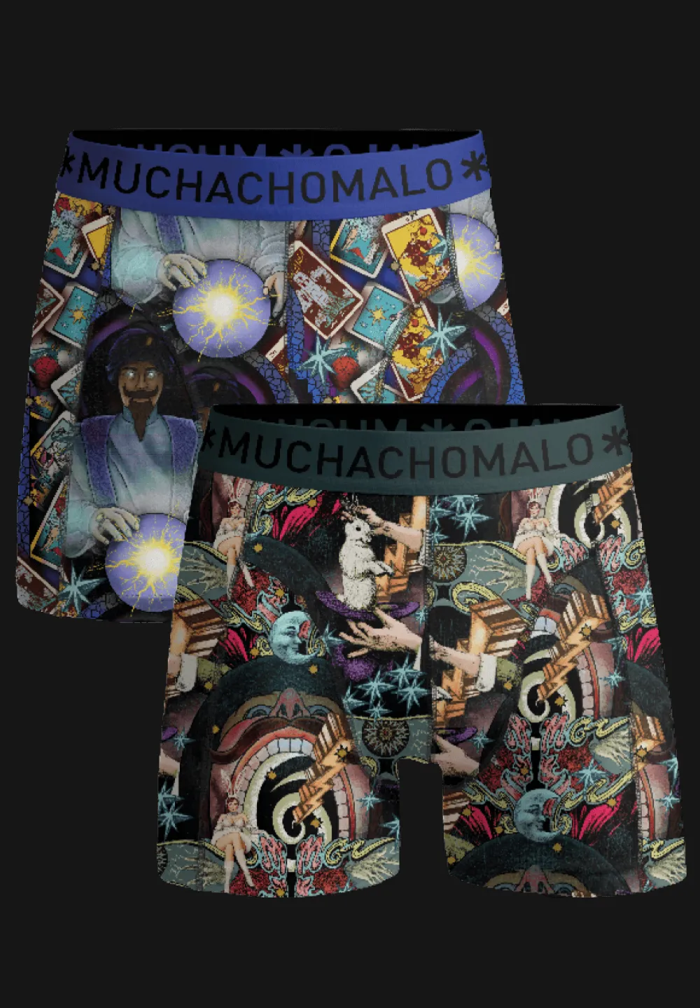 Jongens 2-pack Boxershorts Magic-Muchachomalo