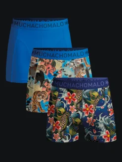 Jongens 3-pack Boxershorts Irezumi-Muchachomalo Hot