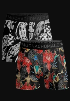Jongens 2-pack Boxershorts Circus-Muchachomalo New