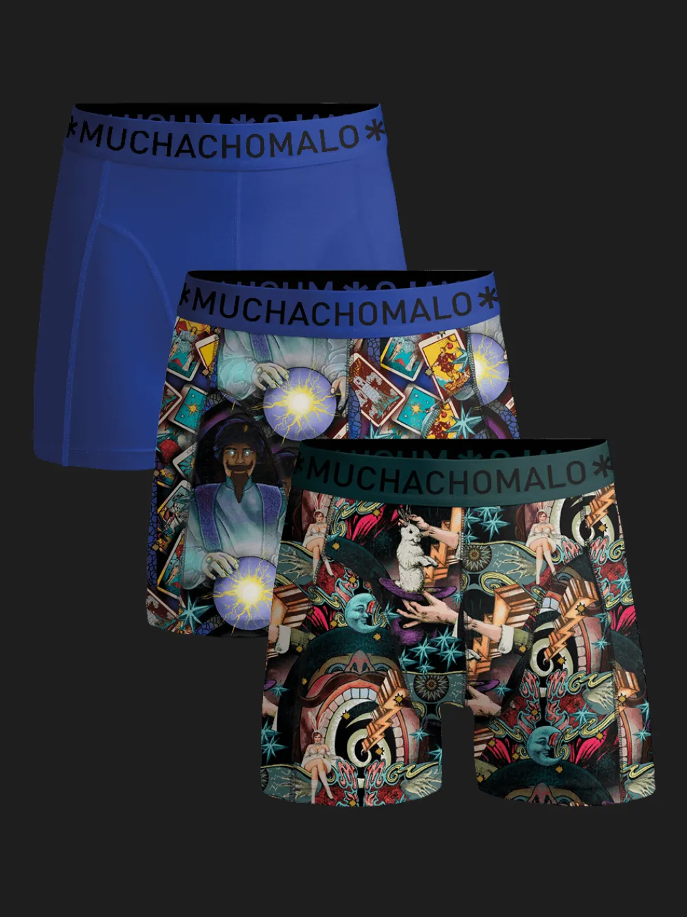 Jongens 3-pack Boxershorts Magic-Muchachomalo