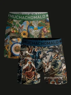 Jongens 2-pack Boxershorts Premodern-Muchachomalo Outlet