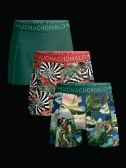 Jongens 3-pack Boxershorts Jackbean Alicewonder-Muchachomalo