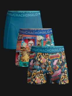 Jongens 3-pack Boxershorts Funfair-Muchachomalo Hot