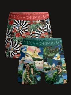 Jongens 2-pack Boxershorts Jackbean Alicewonder-Muchachomalo Hot