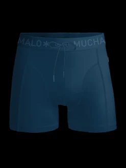 Jongens Strakke zwembroek donkerblauw-Muchachomalo Clearance