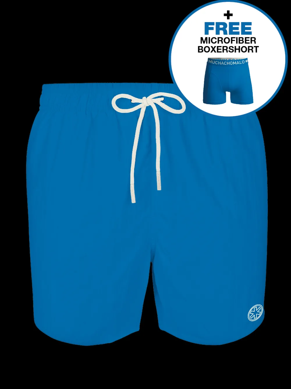Jongens zwembroek blauw-Muchachomalo New