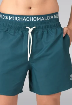 Jongens zwembroek donkergroen-Muchachomalo Discount