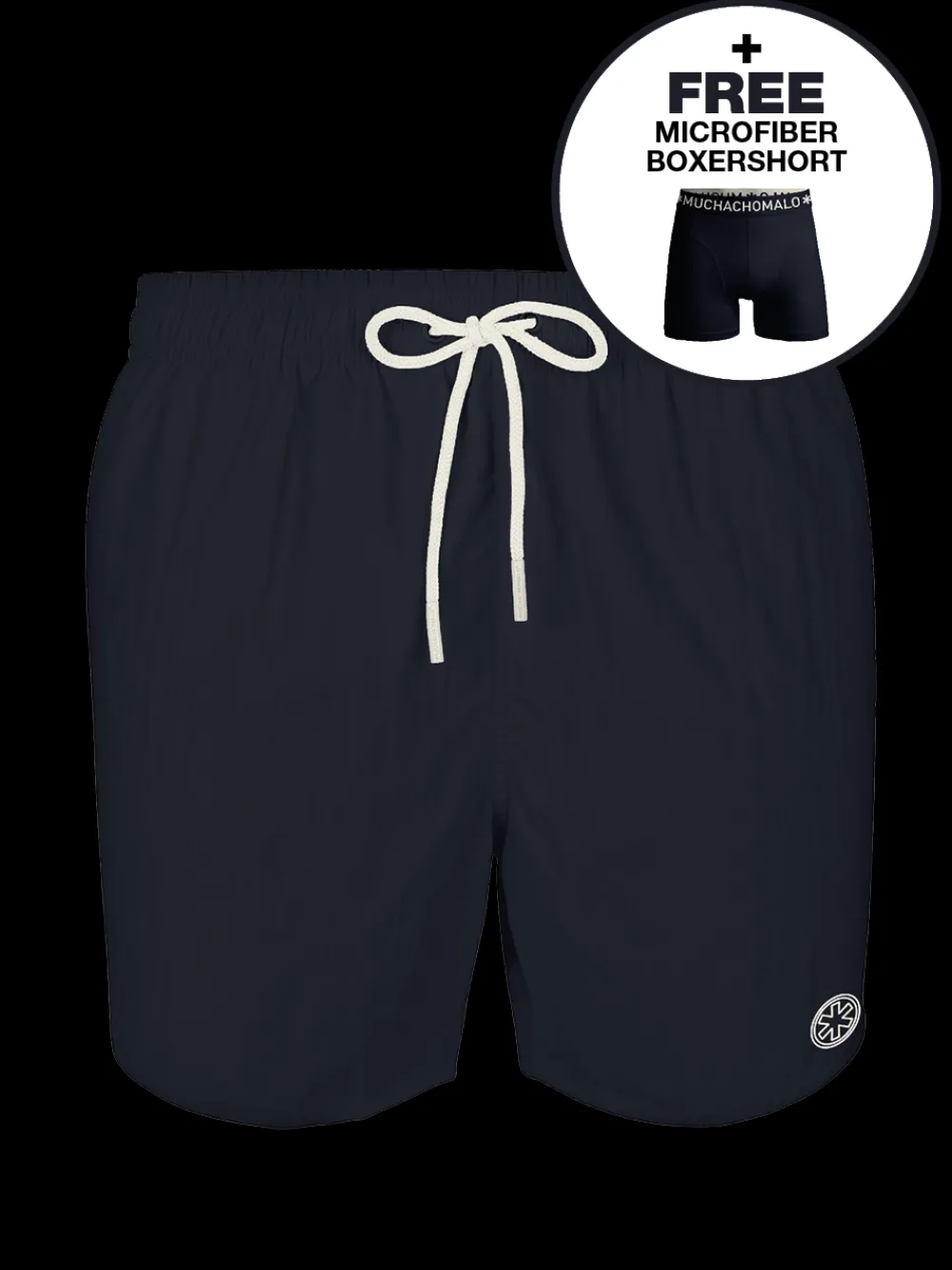 Jongens zwembroek marineblauw-Muchachomalo Clearance