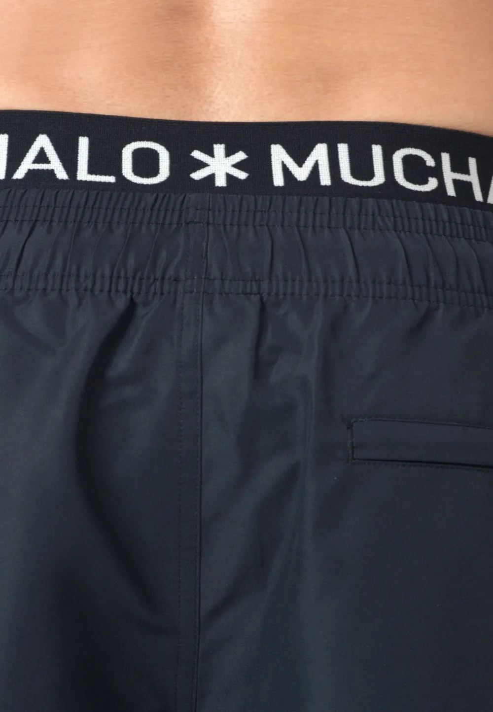 Jongens zwembroek zwart-Muchachomalo New