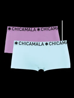 Meisjes 2-pack Boxershorts Effen-Muchachomalo Sale