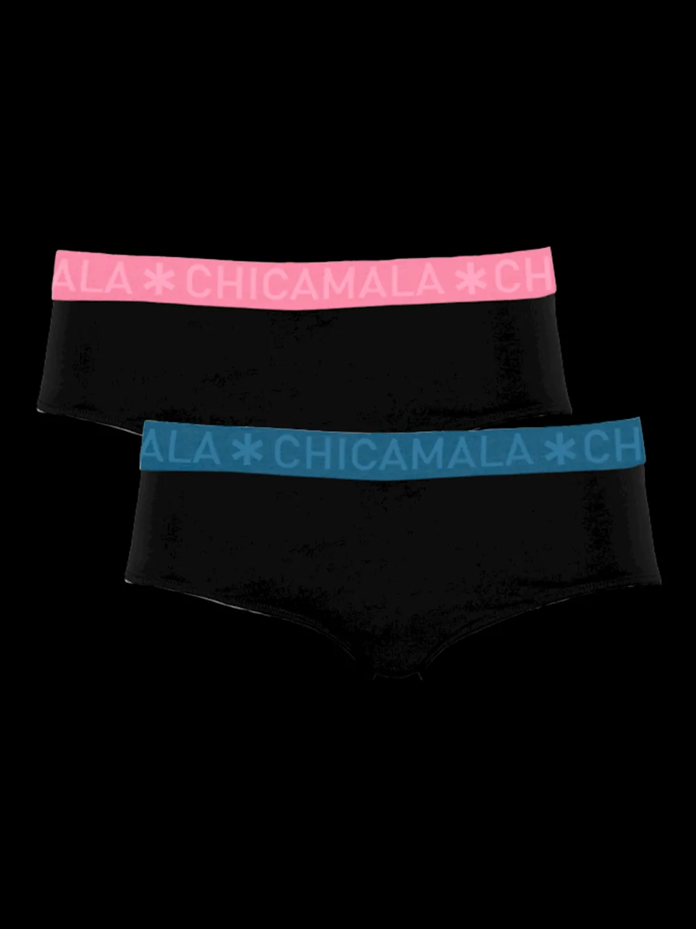 Meisjes 2-pack Briefs Effen-Muchachomalo Hot