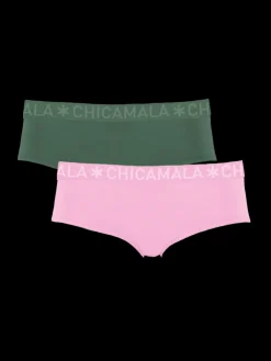 Meisjes 2-pack Briefs Effen-Muchachomalo Hot