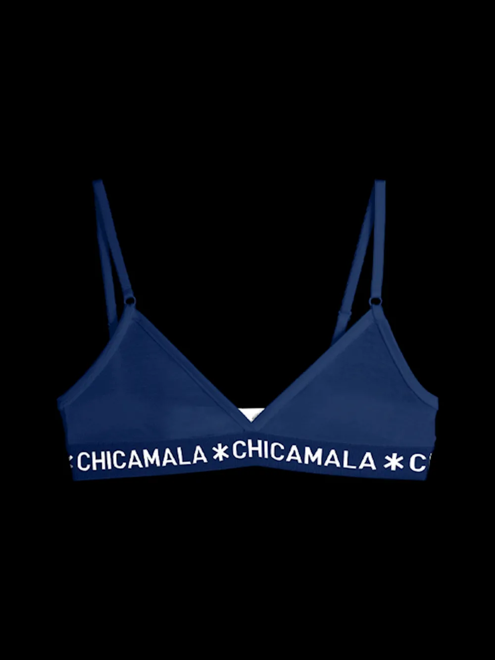 Meisjes 1-pack Triangle Top Effen-Muchachomalo Clearance