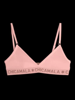 Meisjes 1-pack Triangle Top Effen Pastelc-Muchachomalo Outlet